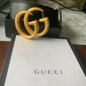 GG Gucci Belt. Size 32-38in (95cm).Women’s/Unisex.